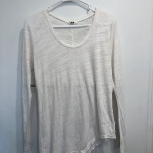 Light weight white long sleeve